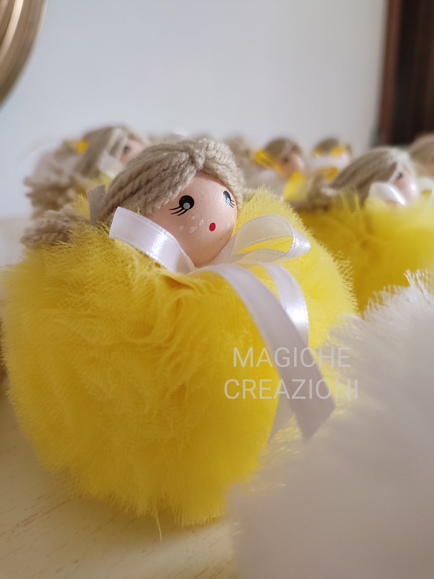 Bomboniera bambolina in tulle