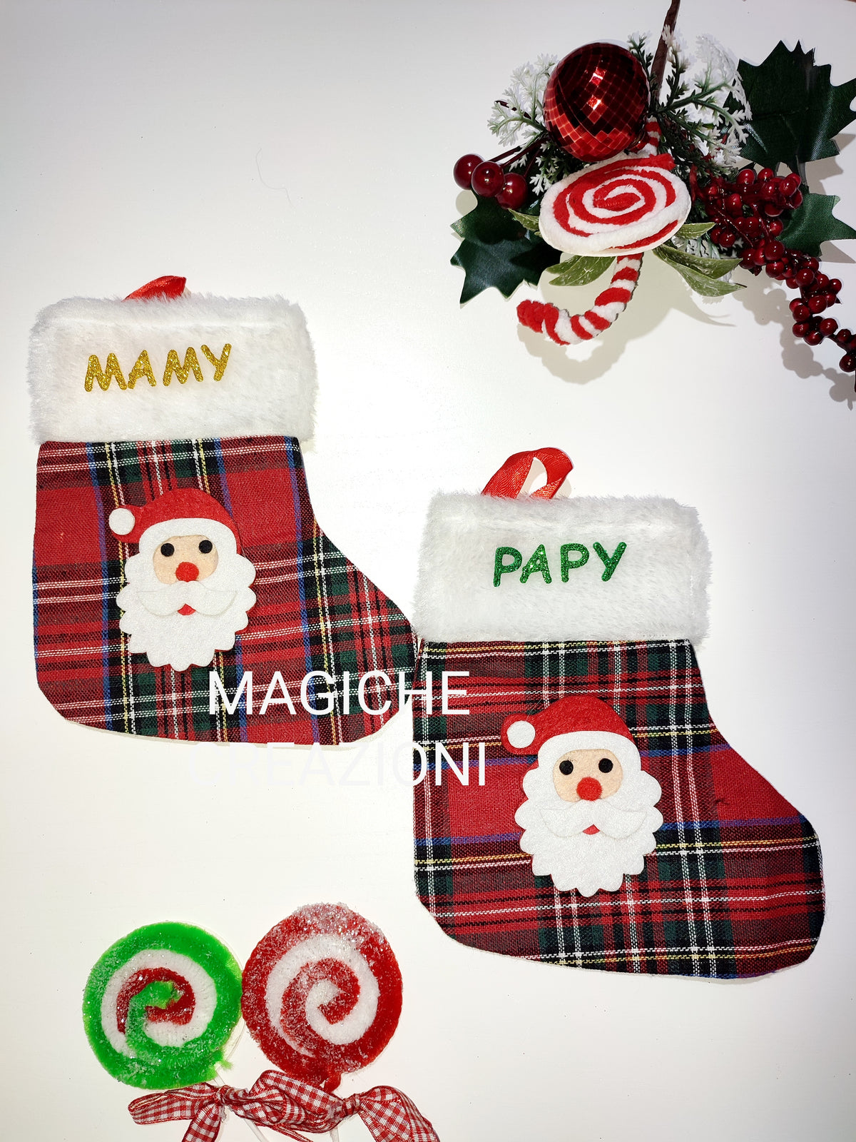 Calza della Befana piccola personalizzata