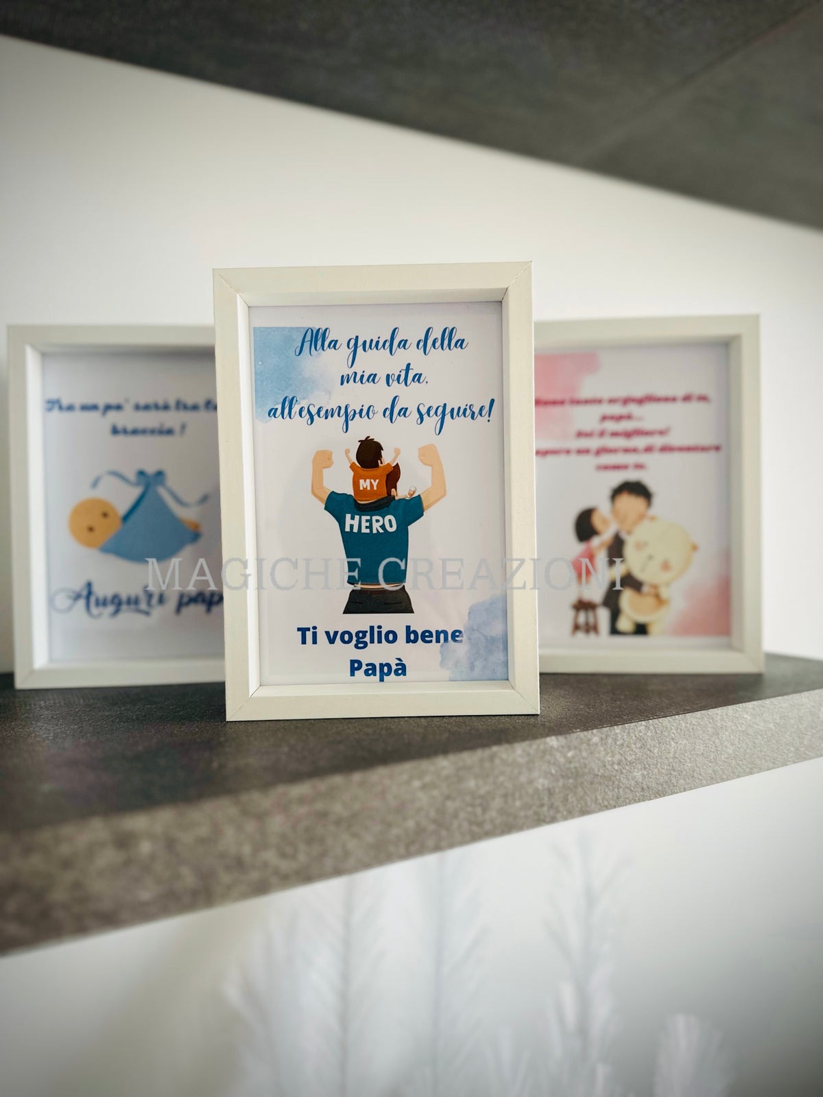 Quadretto personalizzato per la Festa del Papà