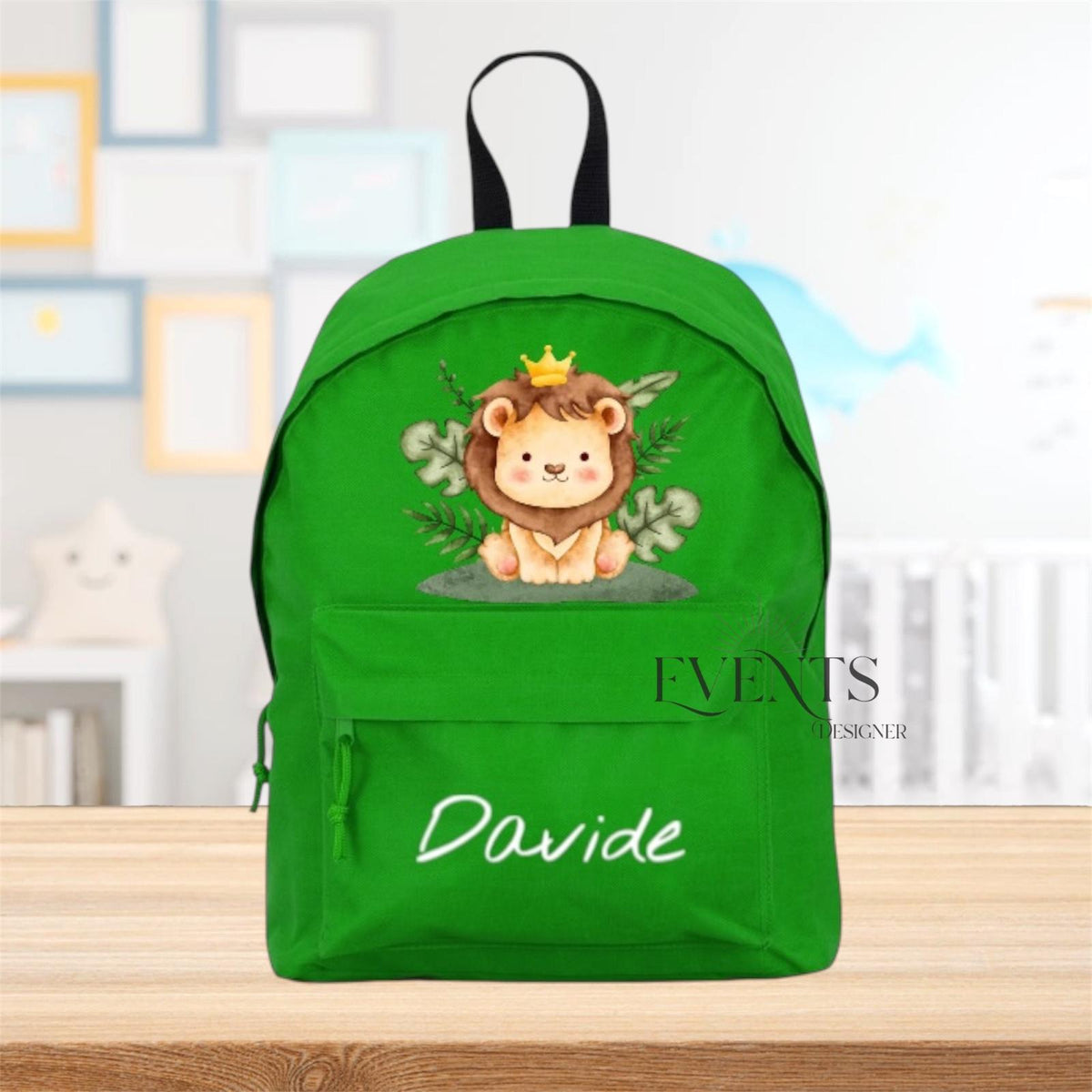 Zaino per bambini personalizzato con nome