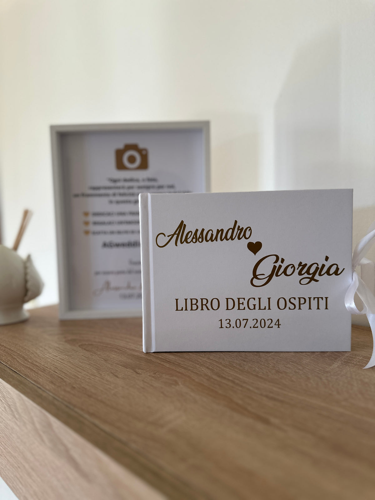 Libro degli ospiti personalizzato