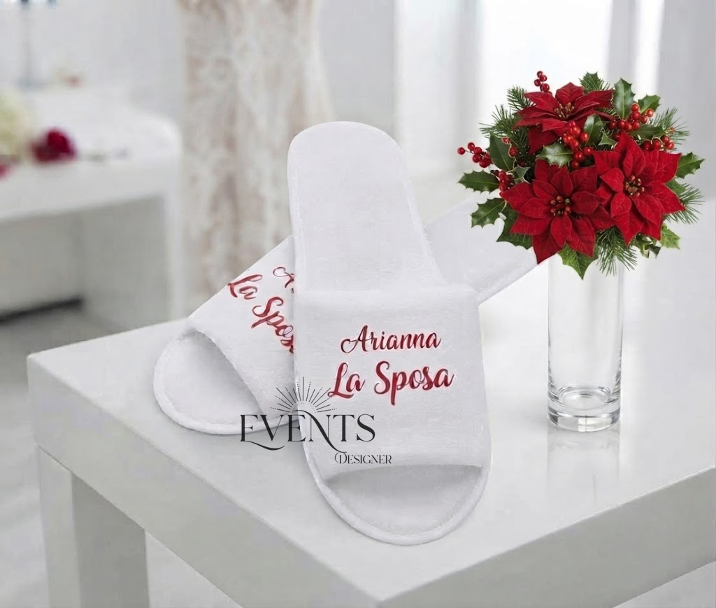 Ciabatte personalizzate per eventi