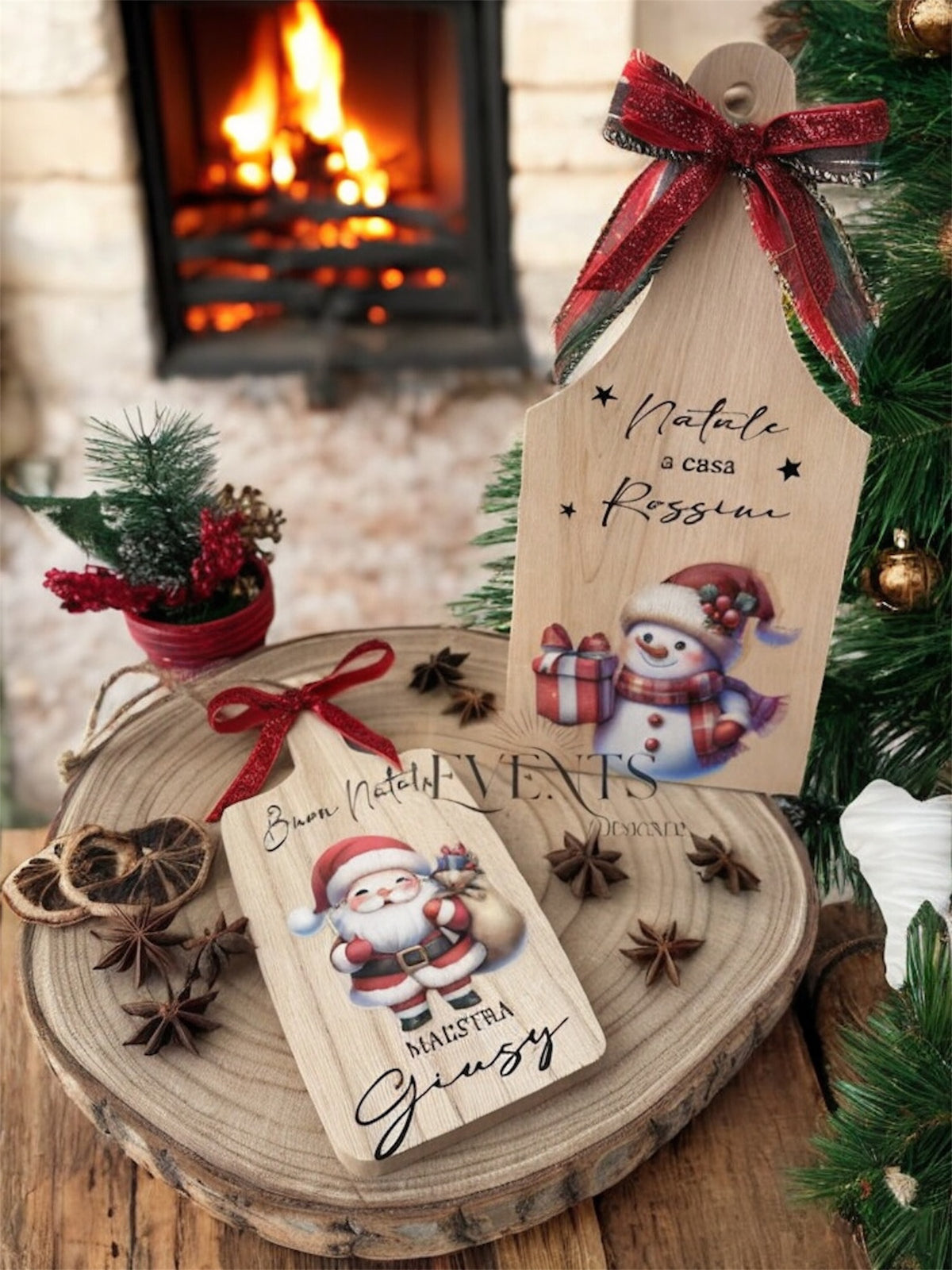 Tagliere con stampa a colori personalizzato