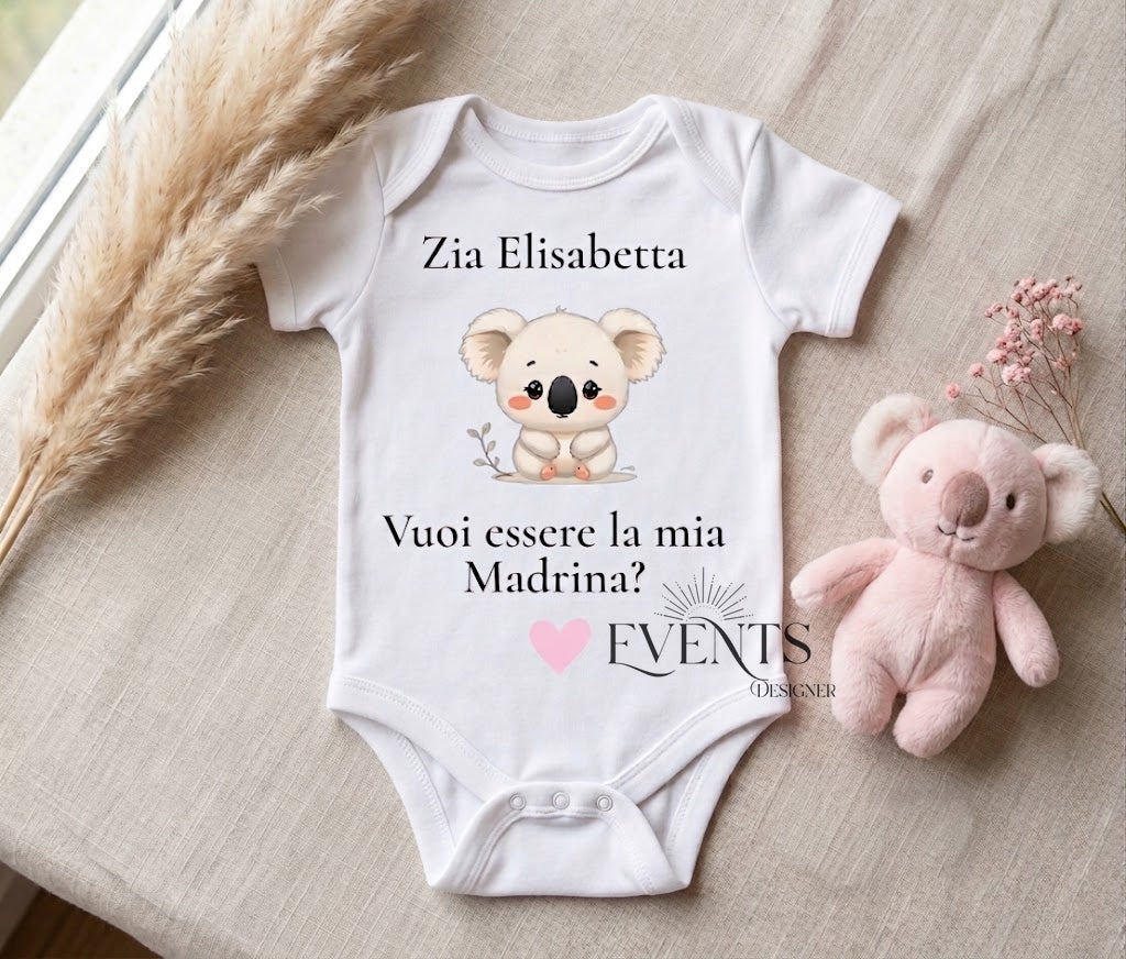 Body neonato personalizzato