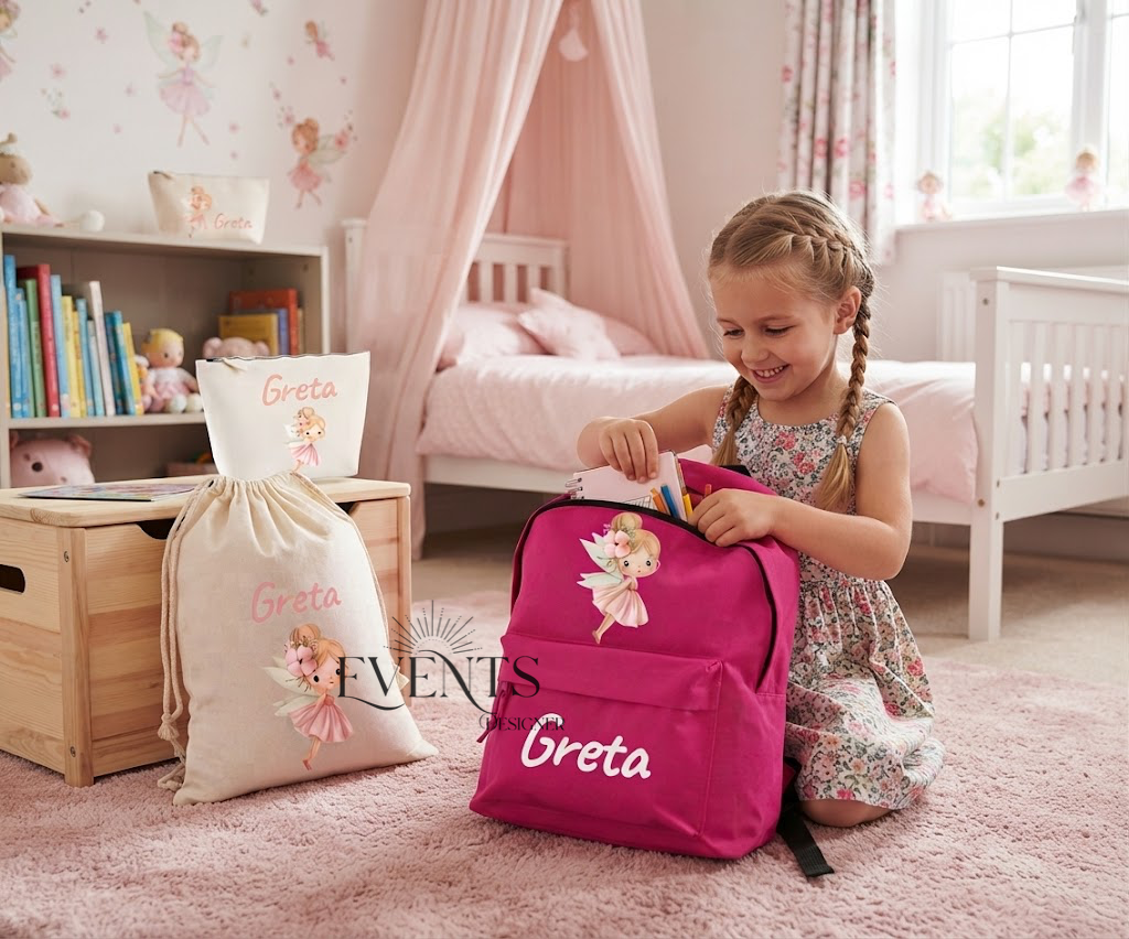 Set asilo e viaggio personalizzato con nome