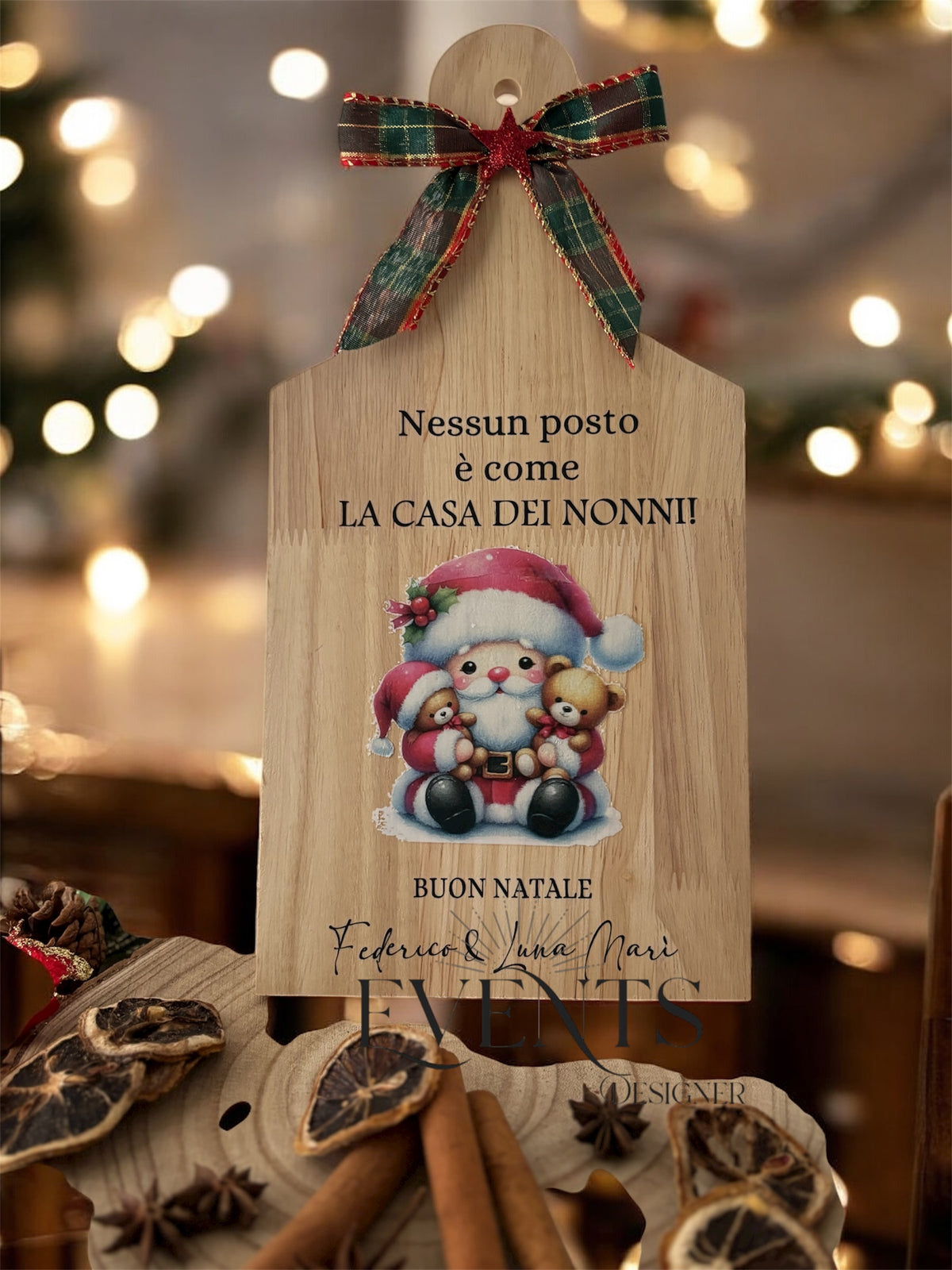 Tagliere con stampa a colori personalizzato