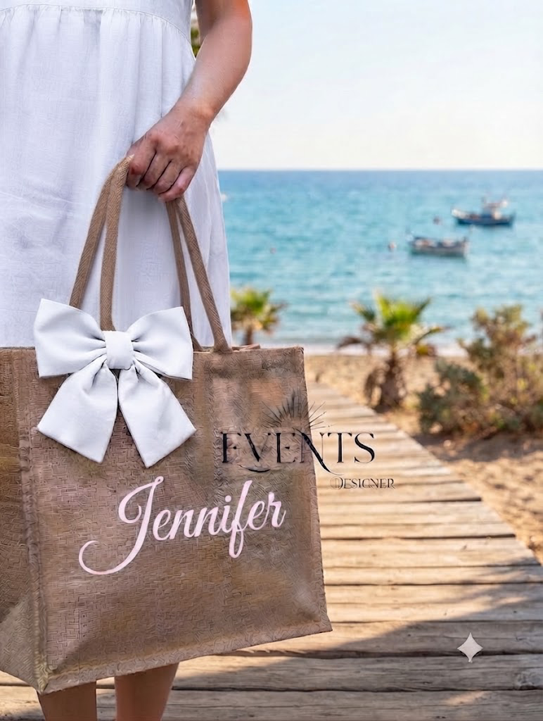 Borsa in juta personalizzata