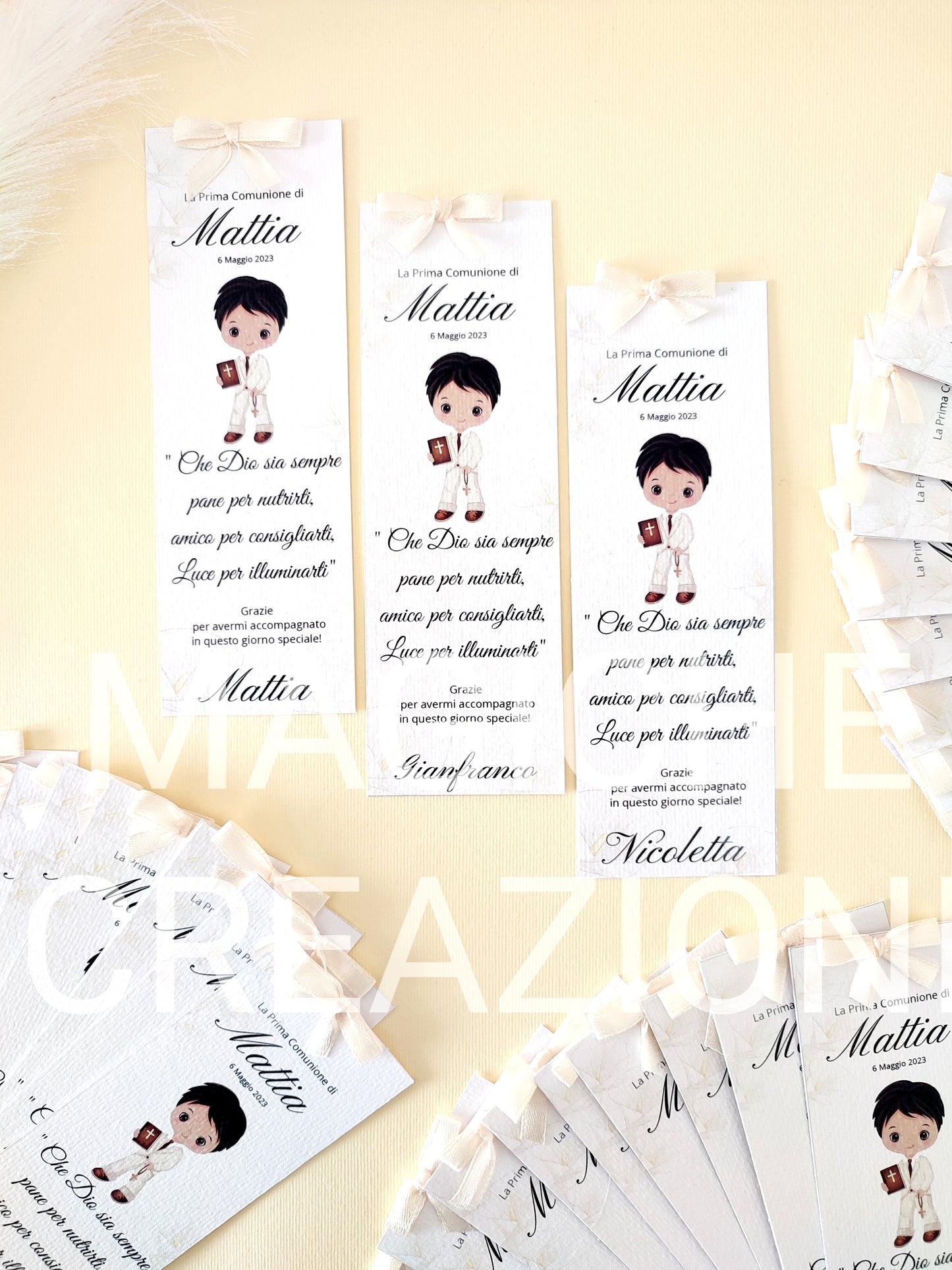 Segnaposto personalizzato