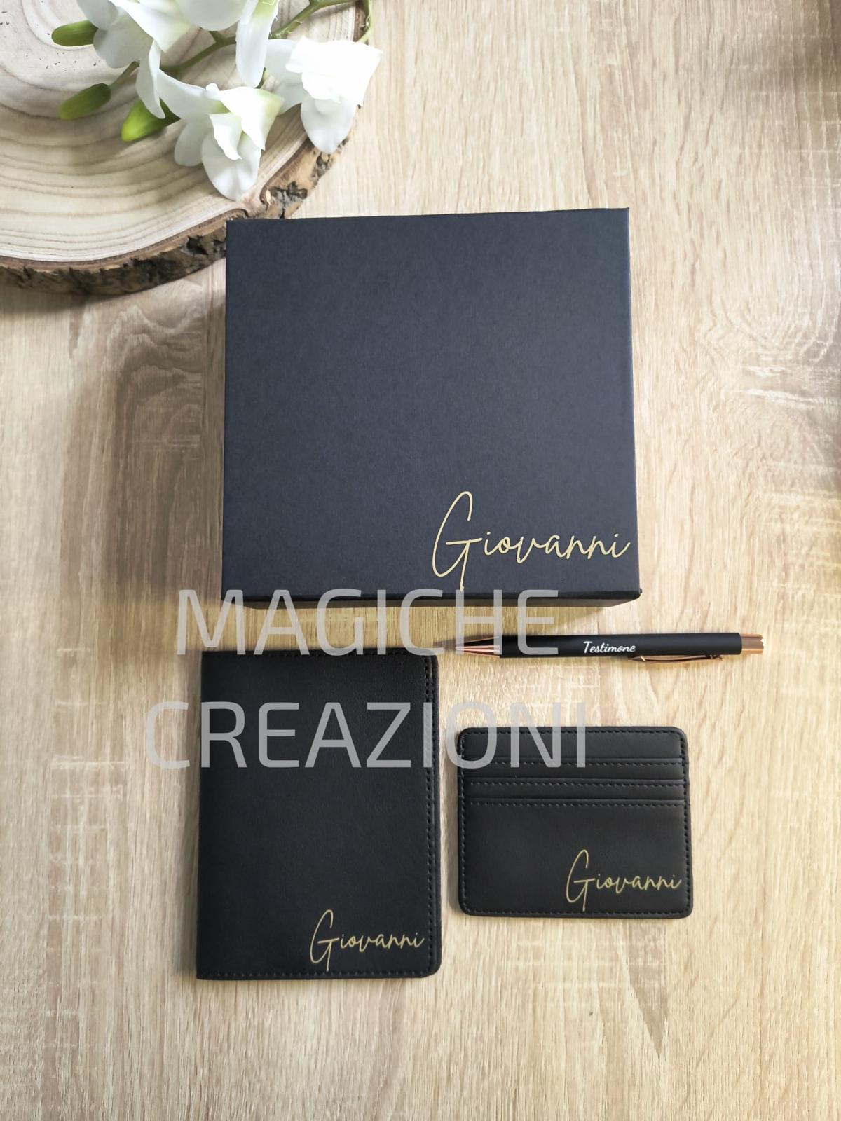 Box regalo per il testimone di nozze