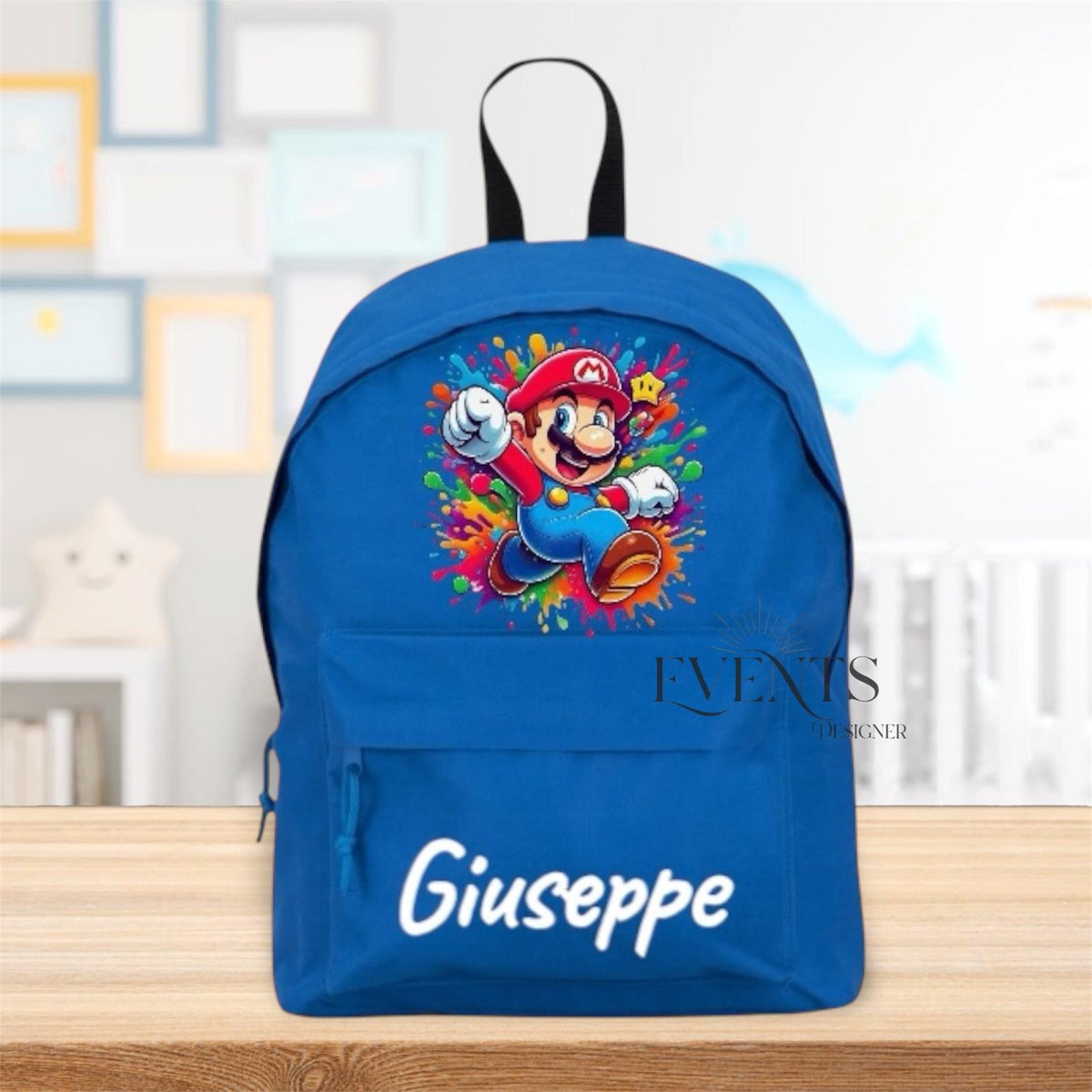 Zaino per bambini personalizzato con nome