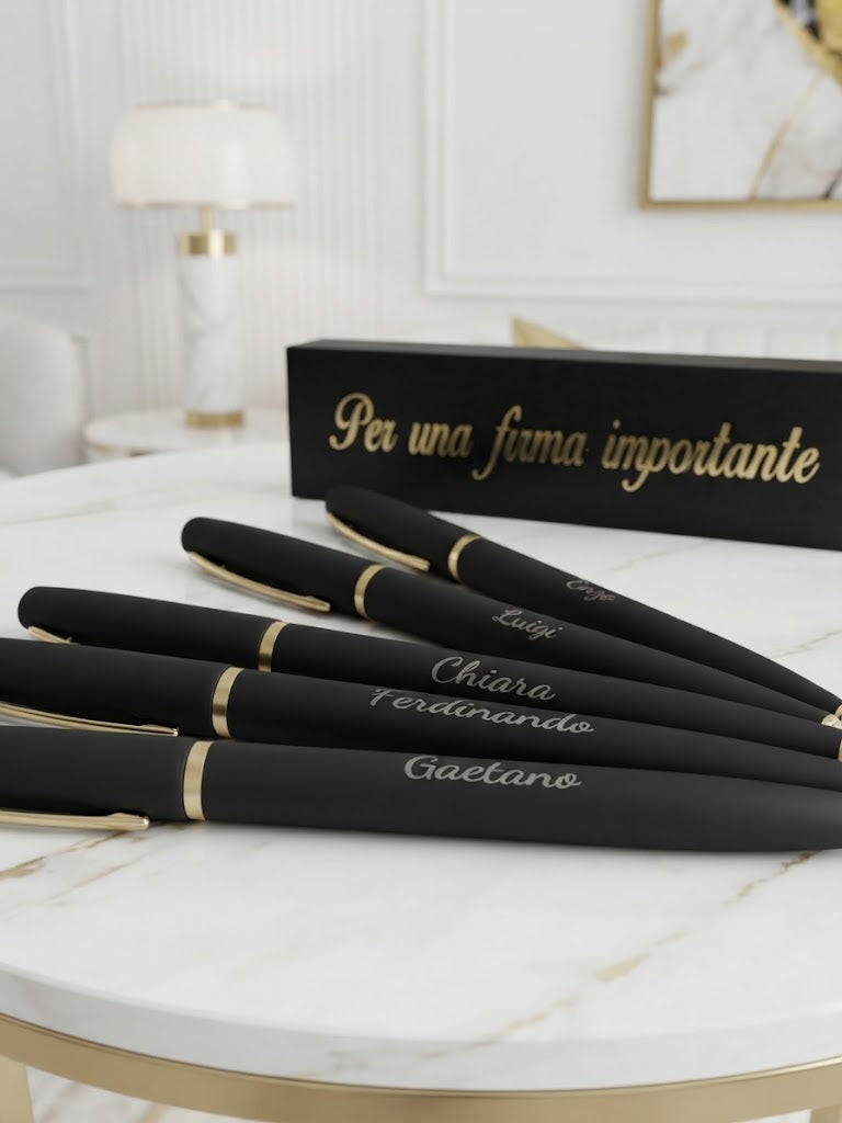Penna personalizzata con scatola – dettaglio 2