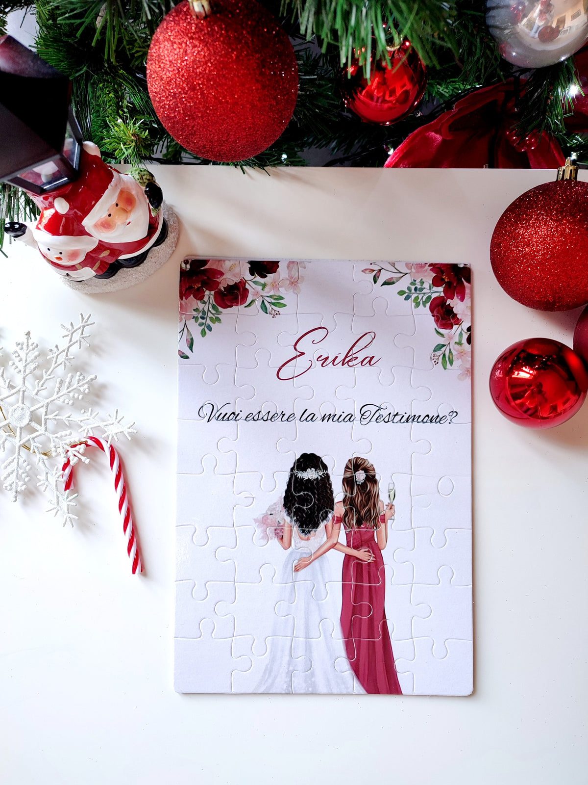 Puzzle personalizzato per la proposta alla testimone – Events Designer