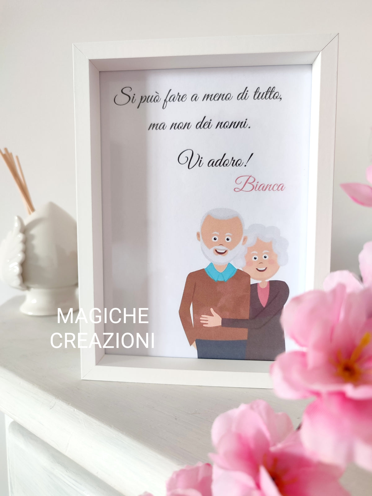 Quadretto per la Festa dei Nonni personalizzato
